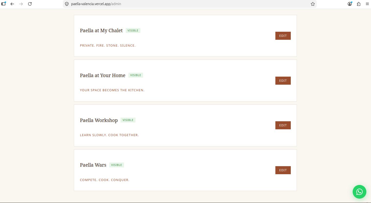Admin: Bilingual editor with EN/ES tabs